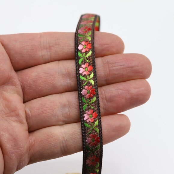 Flower Choker Adjustable Fancy Lace Chokers Necklace  (#40) - Picture 6 of 9